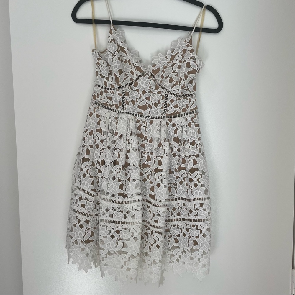 White Lace Dress